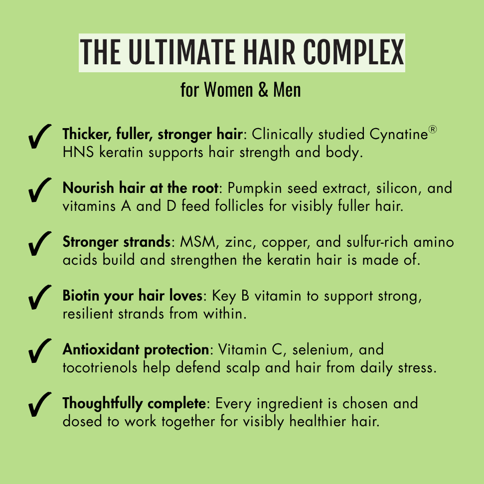 THE ULTIMATE HAIR COMPLEX