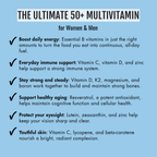 THE ULTIMATE MULTIVITAMIN FOR WOMEN & MEN 50+